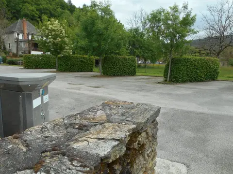 Aire de camping cars de Vieillevie
