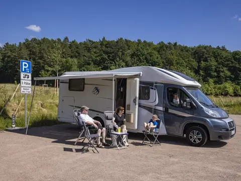 Wohnmobilstellplatz Ortsverbindungsstraße Haibach