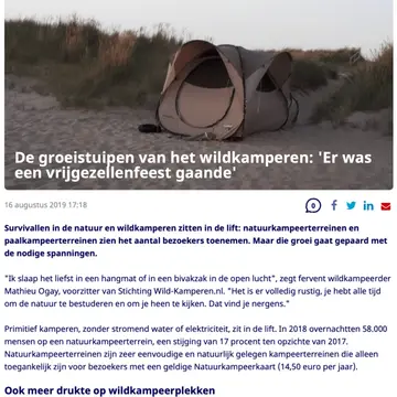 Paalkampeerterrein Weleveld