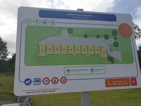 Aire de camping-Cars Arras Vallée de la Scarpe