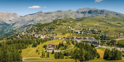 Aire camping-cars le Lagopède Valberg