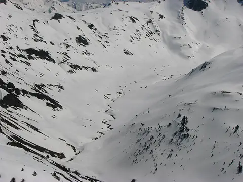 Aparcamiento autocaravanas de Canfranc