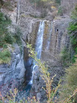Aparcamiento autocaravanas de Canfranc