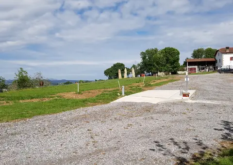 Aire de camping-car de la ferme Mignaburia