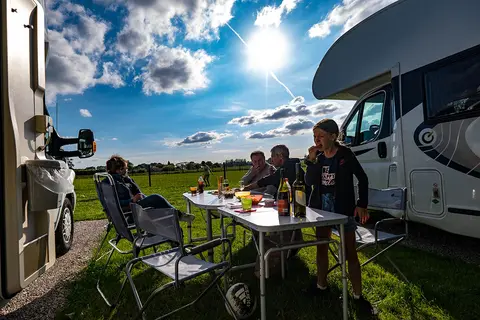 Camperpunt Hooge Crater
