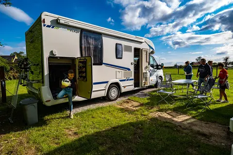 Camperpunt Hooge Crater