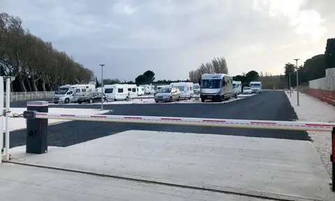 Aire de Camping-car Camping International du Roussilon