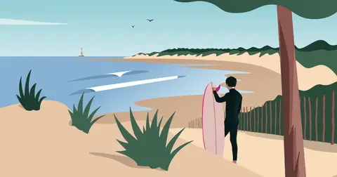 Aire des dunes - Vensac