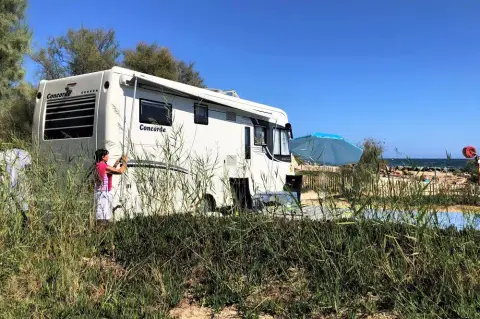 Camping de la plage