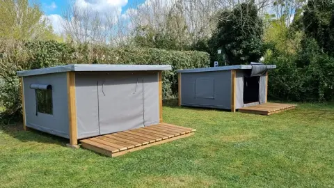 Camping de l'île Mouchet