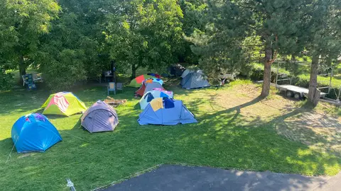 EKRV Donau Linz Camping Zeltplatz