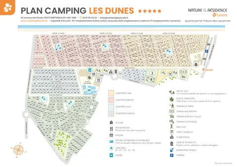 Camping Les Dunes - Brétignolles-sur-Mer