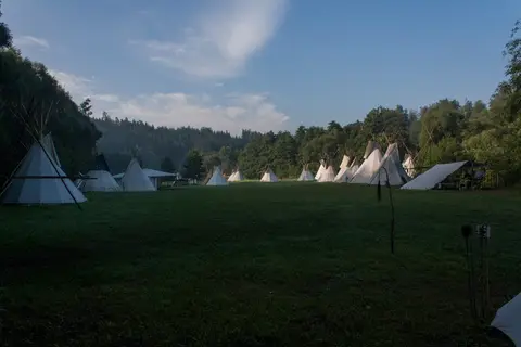 Tábořiště na Kosím potoce