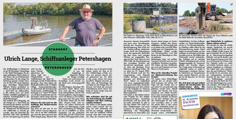 Schiffsanleger Petershagen