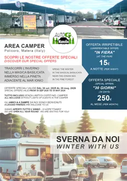 Area Camper Policoro Autog Manolio