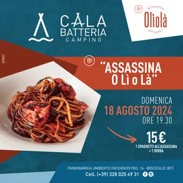 Cala Batteria Camping