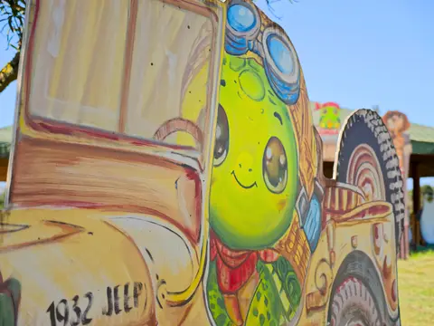 California camping village