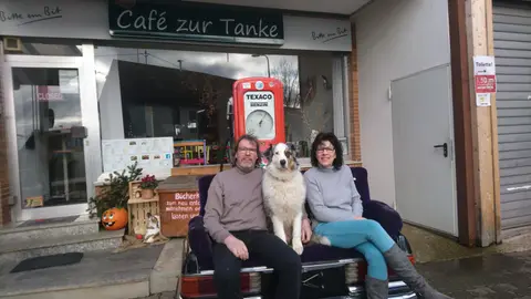 Wohnmobil-Stellplatz Graffiti Wall in Kail