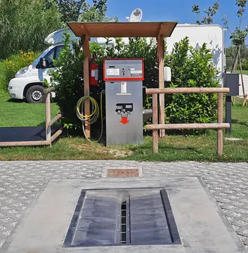 Sosta camper Il Rospo