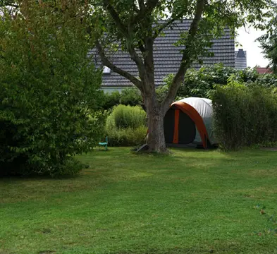 Camping im Garten