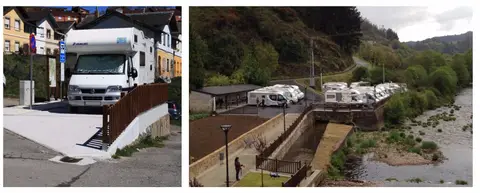 Área autocaravanas de Tineo
