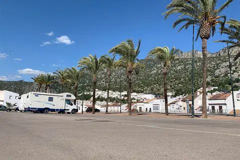 Área para autocaravanas de Ubrique