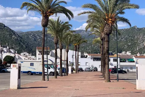Área para autocaravanas de Ubrique