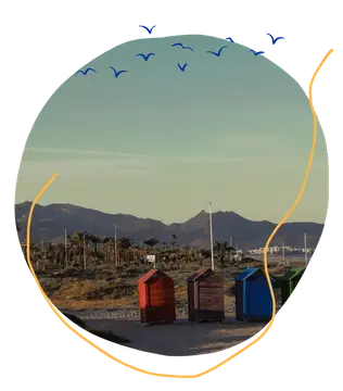 Autocaravana Playa del Gurugú