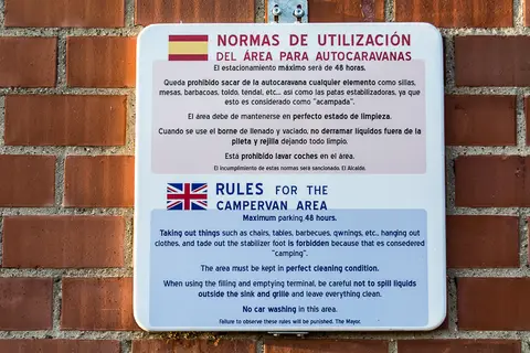 Área de autocaravanas Cariñena