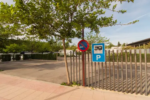 Aparcamiento para autocaravanas de Baeza