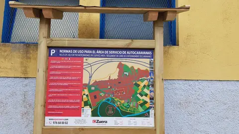 Area cámper de Zuera