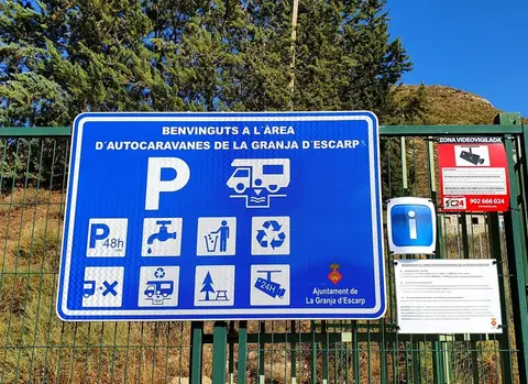 Àrea d'Autocaravanes de La Granja d'Escarp