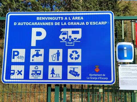 Àrea d'Autocaravanes de La Granja d'Escarp