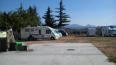 Area de Autocaravanas de Navarrevisca (Ávila)