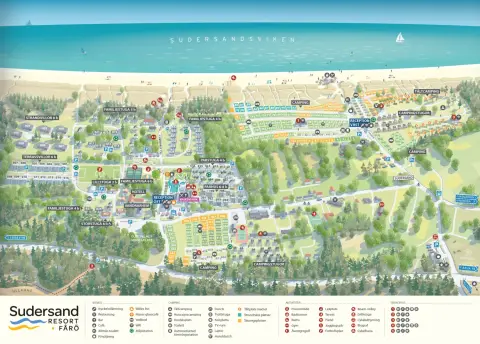 Strandskogens Camping Sudersand Fårö