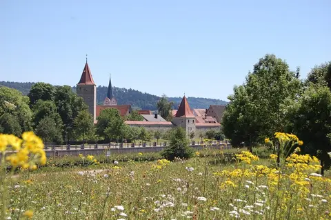 Biergarten und Wirtshaus Stampfermühle Wohnmobilstellplatz