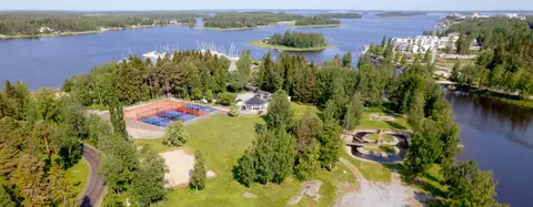 Old harbour camping