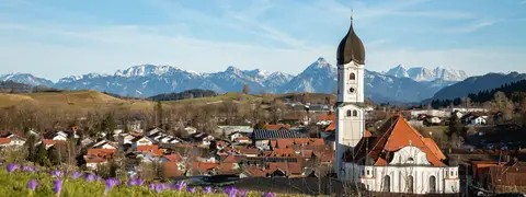 Wohnmobilstellplatz Nesselwang im Allgäu