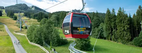 Wohnmobilstellplatz Nesselwang im Allgäu