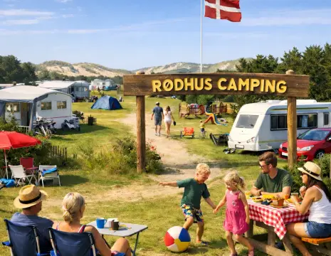 Rødhuskllit Camping