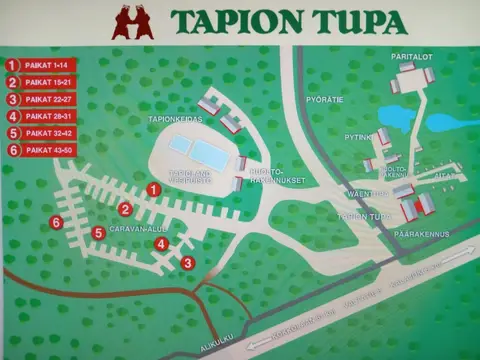 Tapion tuvan caravanpuisto