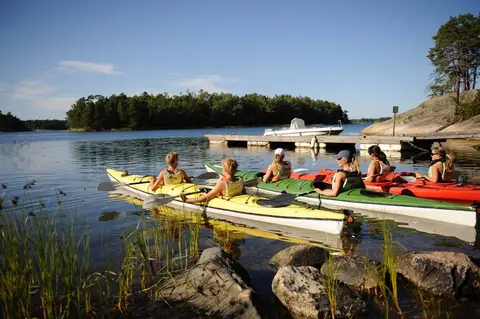 Södra tältplatsen Finnhamn