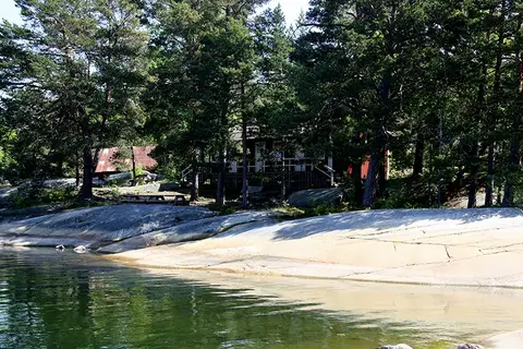 Södra tältplatsen Finnhamn