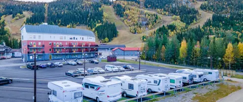 Ställplats Klövsjöfjäll