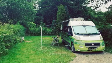 Camping am Waldbad