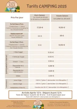 Camping de Ramberchamp