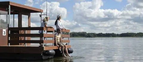 Campingplatz am großen Pälitzsee