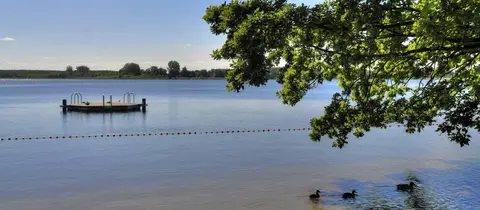 Campingplatz am großen Pälitzsee