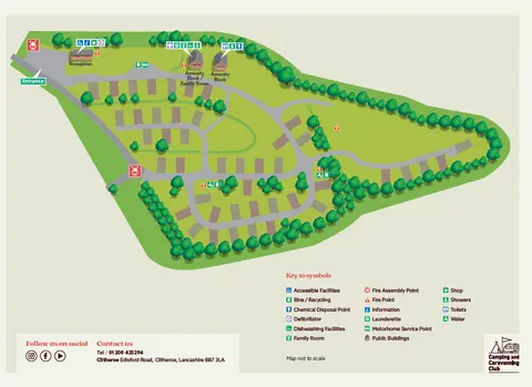 Clitheroe Camping and Caravanning Club Site