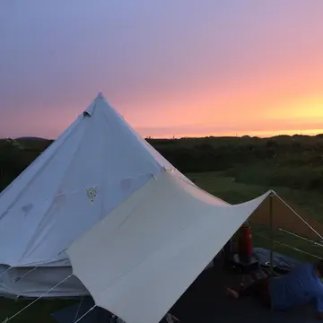 Dunes at Whitesands Camping